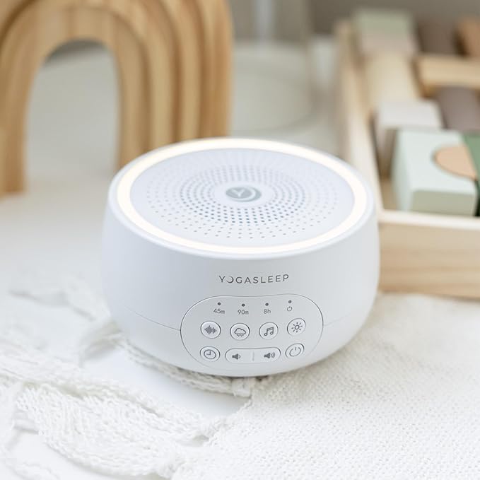 Yogasleep Dreamcenter Multi Sound White Noise Machine with Night Light, Sleep Timer, 26 Soothing Sounds for Travel, Noise Canceling for Office Privacy, Sleep Aid for Adults & Baby, Registry Gift