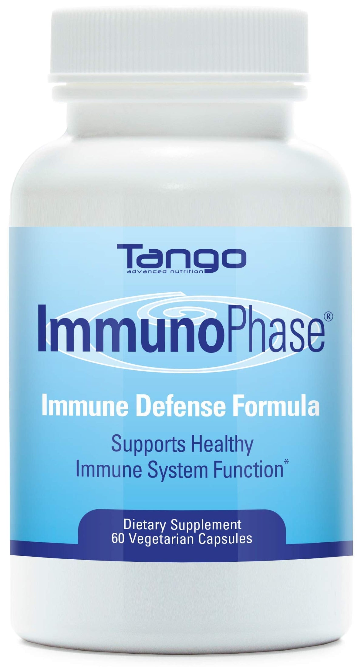 ImmunoPhase Natural Herbal Immune Support Supplement for Healthy Immune Function and Seasonal Health Challenges (60 Vegetarian Capsules)