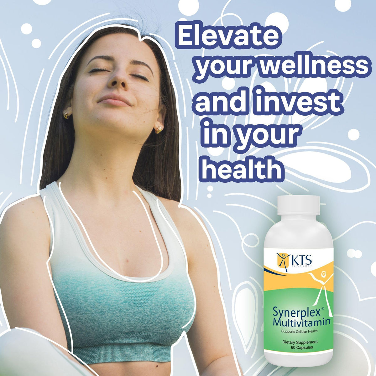 Synerplex Multivitamin - Complete Nutrition Every Day - Energy Support and Immunity Booster - 60 Capsules