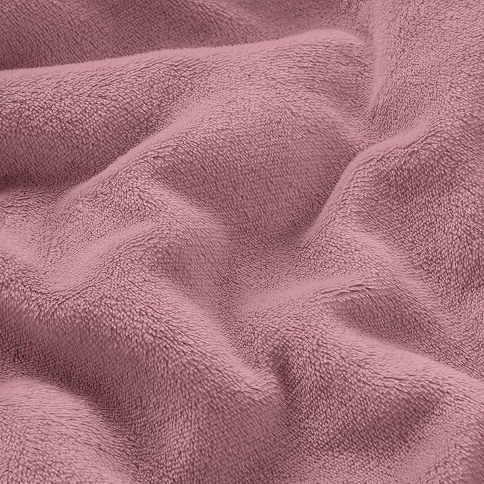 IR Imperial Rooms Sherpa Fleece Throw Blanket Twin Size for Couch - Thick and Warm Fluffy Baby Pink Blankets for Winter, Soft and Fuzzy Twin Blanket for Bed, 60x80 Inches