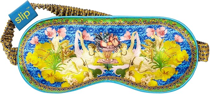 slip Pure Silk Sleep Mask - 100% Pure 22 Momme Mulberry Silk Eye Mask - Comfortable Sleeping Mask with Elastic Band + Pure Silk Filler and Internal Liner, Zodiac Collection: Virgo