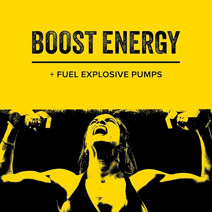 Beyond Raw LIT PreWorkout Powder Supplement For Men and Women, Energy, Focus, Endurance, Pumps, Nitric Oxide Boost, 250mg Caffeine, Creatine, Beta Alanine, Strawberry Lemonade, 30 Servings