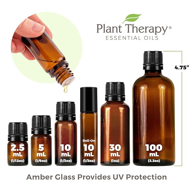 Plant Therapy Black Spruce Essential Oil 10 mL (1/3 oz) 100% Pure, Undiluted, Therapeutic Grade