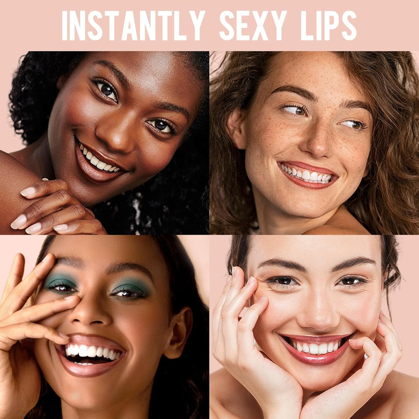 iMethod Natural Long Lasting Lip Stain Peel Off - Waterproof Stay On All Day, Transfer-Proof, Highly Pigmented, Instant Peel Off Lip Stain Color, Nude Pink