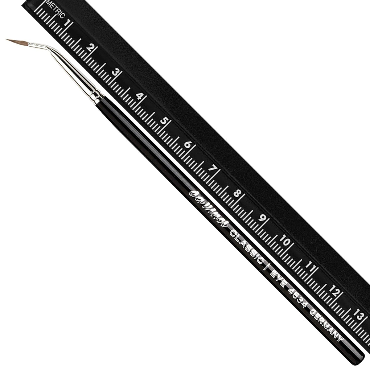 da Vinci Cosmetics Series 4634 Classic Eyeliner Brush, Bent Pointed Russian Red Sable, 20.4 Gram