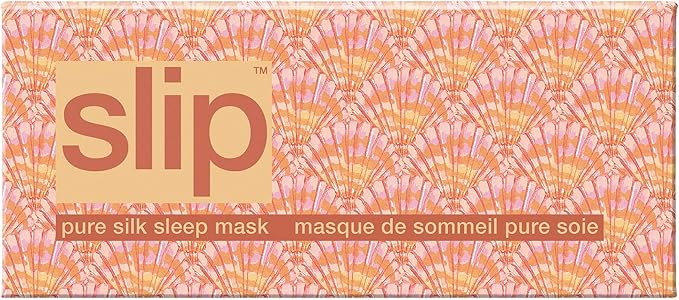 slip Pure Silk Sleep Mask - Nautilus | 100% Mulberry Silk, Ultra Soft & Comfortable | Blocks Light for Restful Sleep, Adjustable Strap for Perfect Fit | Gentle on Skin & Hair, Ideal for Travel & Home
