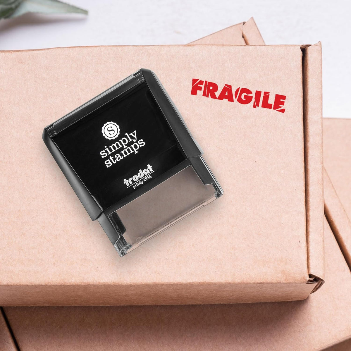 Fragile Office Stamp | 4 Different Sizes | 20 Designs | Multiple Color Options | Perfect for Quick Validation of Office Documents (Fragile, Xtra Large)