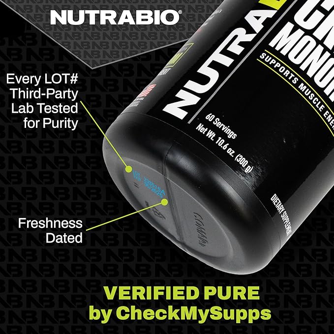 NutraBio Classic Whey Protein Powder Supplement - 25g of Protein Per Scoop - Full-Spectrum Amino Acid Profile with No Fillers, Artificial Colors, or Preservatives - Strawberry Shortcake, 2 Pounds