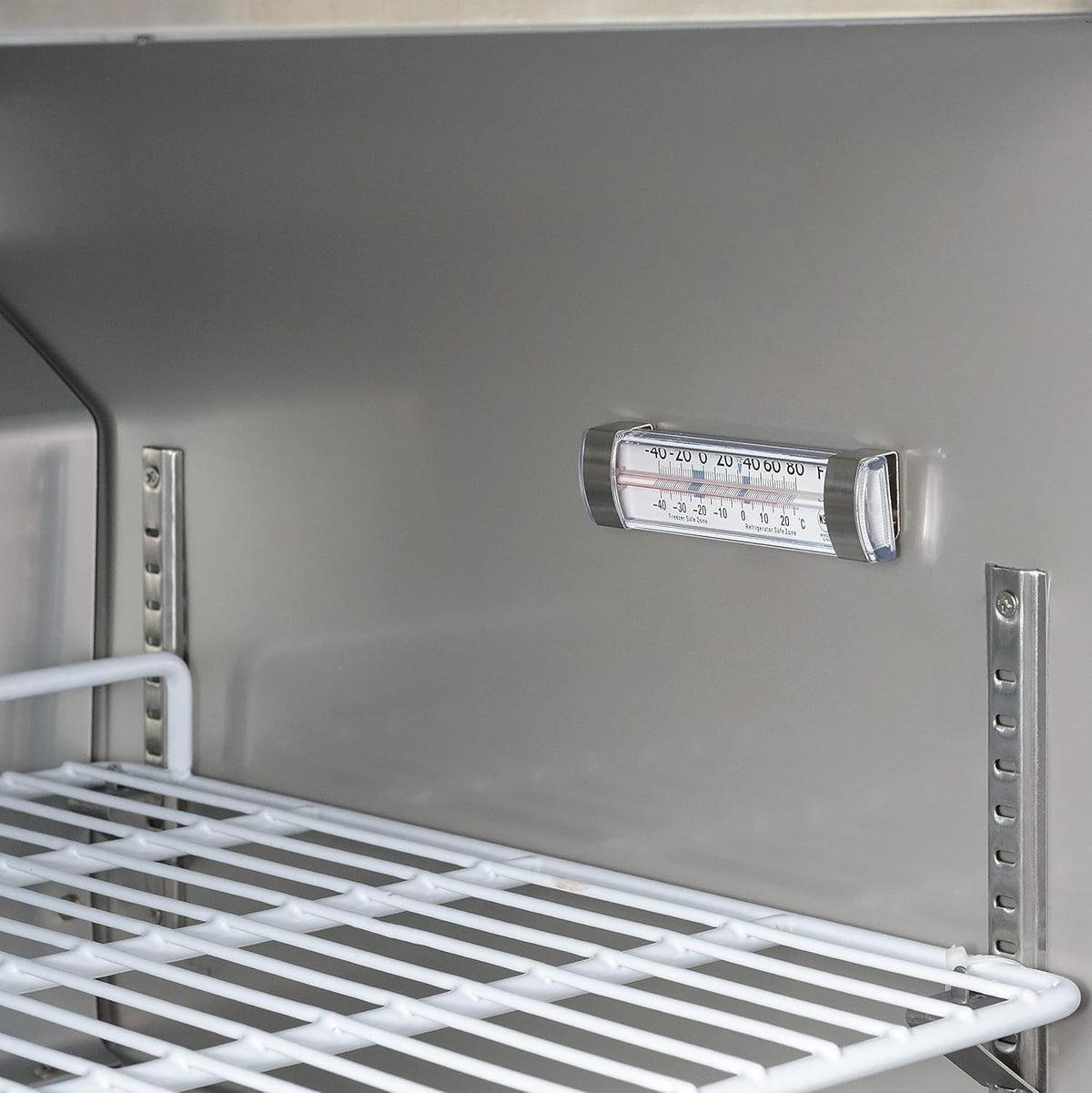 PEAK COLD Commercial Under Counter Stainless Steel Freezer; 27" W