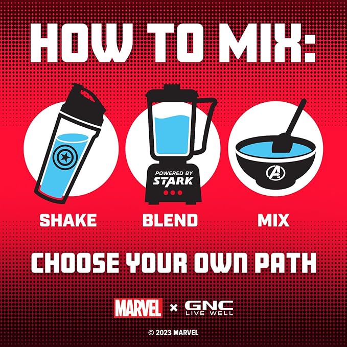 GNC Pro Performance 100% Whey Protein Powder | Supports Healthy Metabolism and Lean Muscle Recovery | Marvel: High-Flying S'Mores | 25 Servings