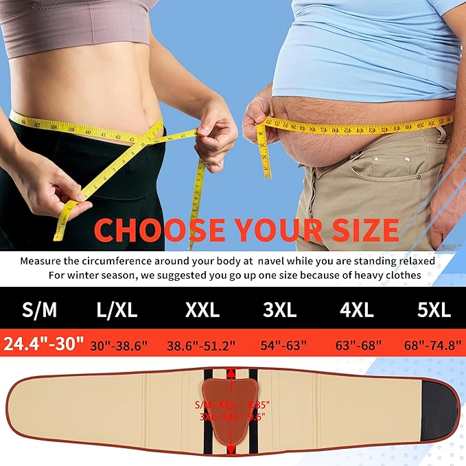 FEATOL Back Brace for Lower Back Pain, Breathable Back Support Belt for Women & Men with Lumbar Pad, Lumbar Support Belt for Heavy Lifting & Work, Scoliosis, Brown, S/M(Circumference:24.4-30")