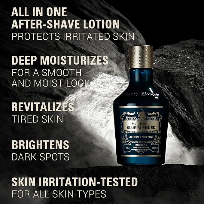 Blue Blended Lotion Essence + Courage Lip Balm Bundle