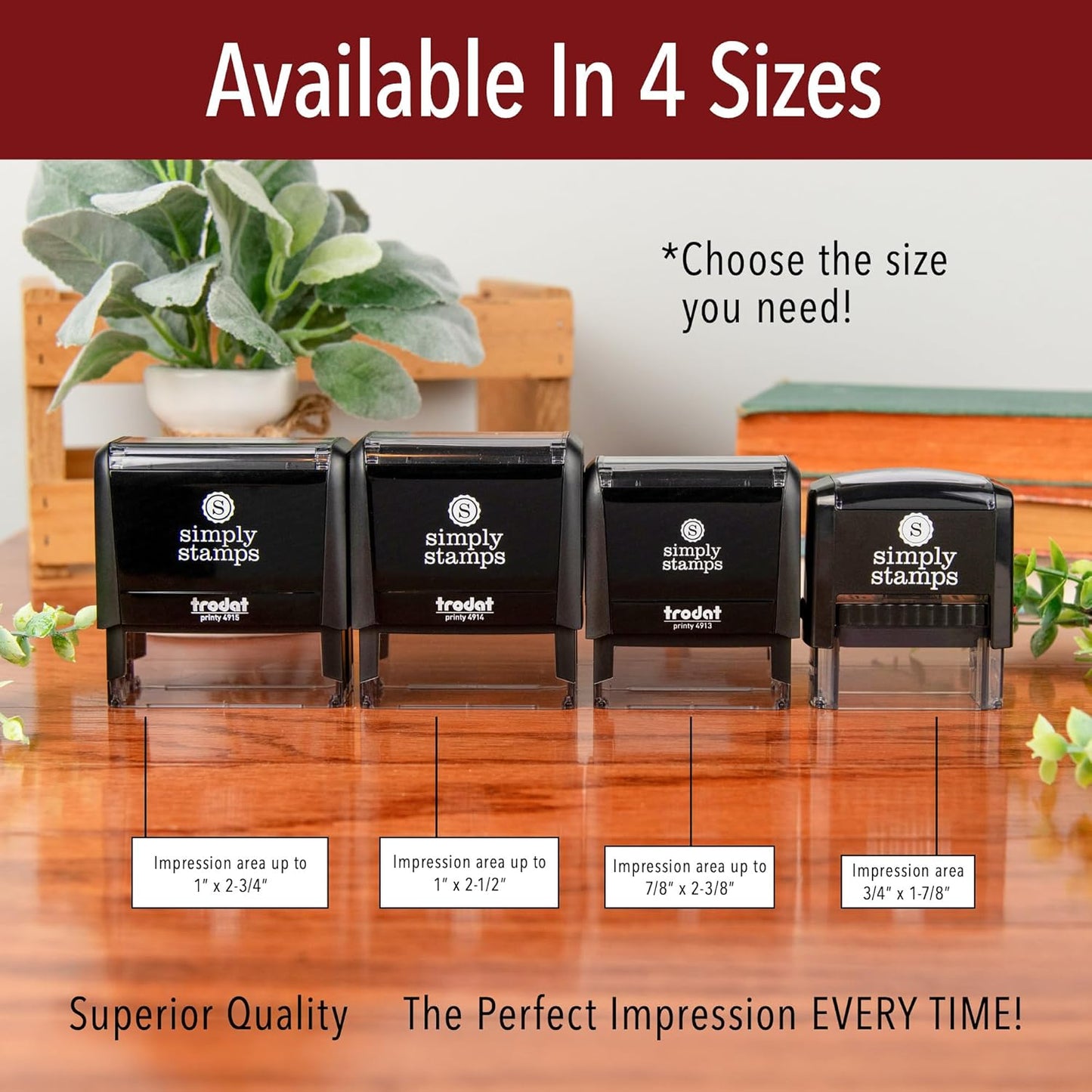 Return to Sender Office Stamp | 4 Different Sizes | 20 Designs | Multiple Color Options | Perfect for Quick Validation of Office Documents (Return to Sender, Large)