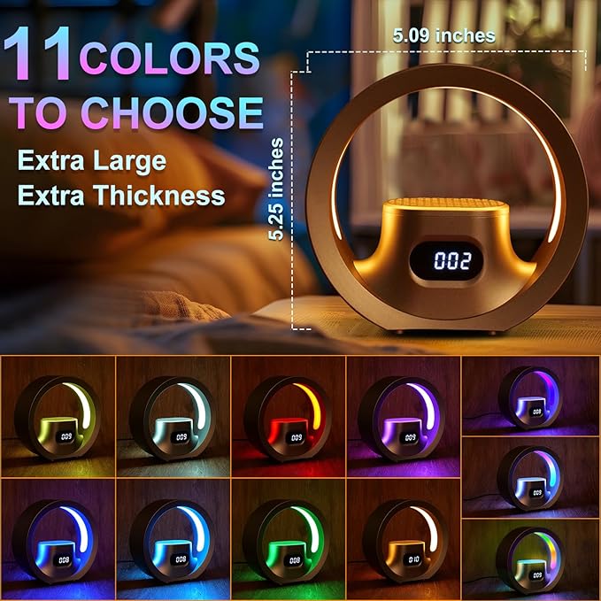 White Noise Sound Machine with 20 Soothing Sounds 11 Night Light 3 Timers Bluetooth Speaker Sleeping Sound Noise Machines for Bedroom Remote Control Sleep Sound Machine for Adults & Baby, Nursery Gift