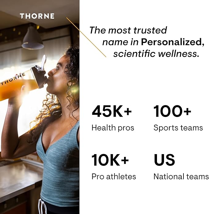THORNE - Daily Electrolytes - Zero Sugar & Low-Calorie Electrolyte Drink Mix - Naturally Flavored & Sweetened - NSF Certified for Sport - Mango Limeade - 30 Stick Packs