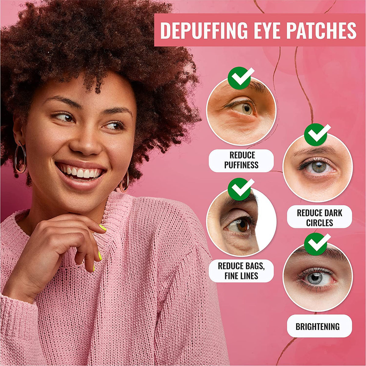 Lookatme Hydrogel Eye Patch Aloe Vera, 1.1 Ounce