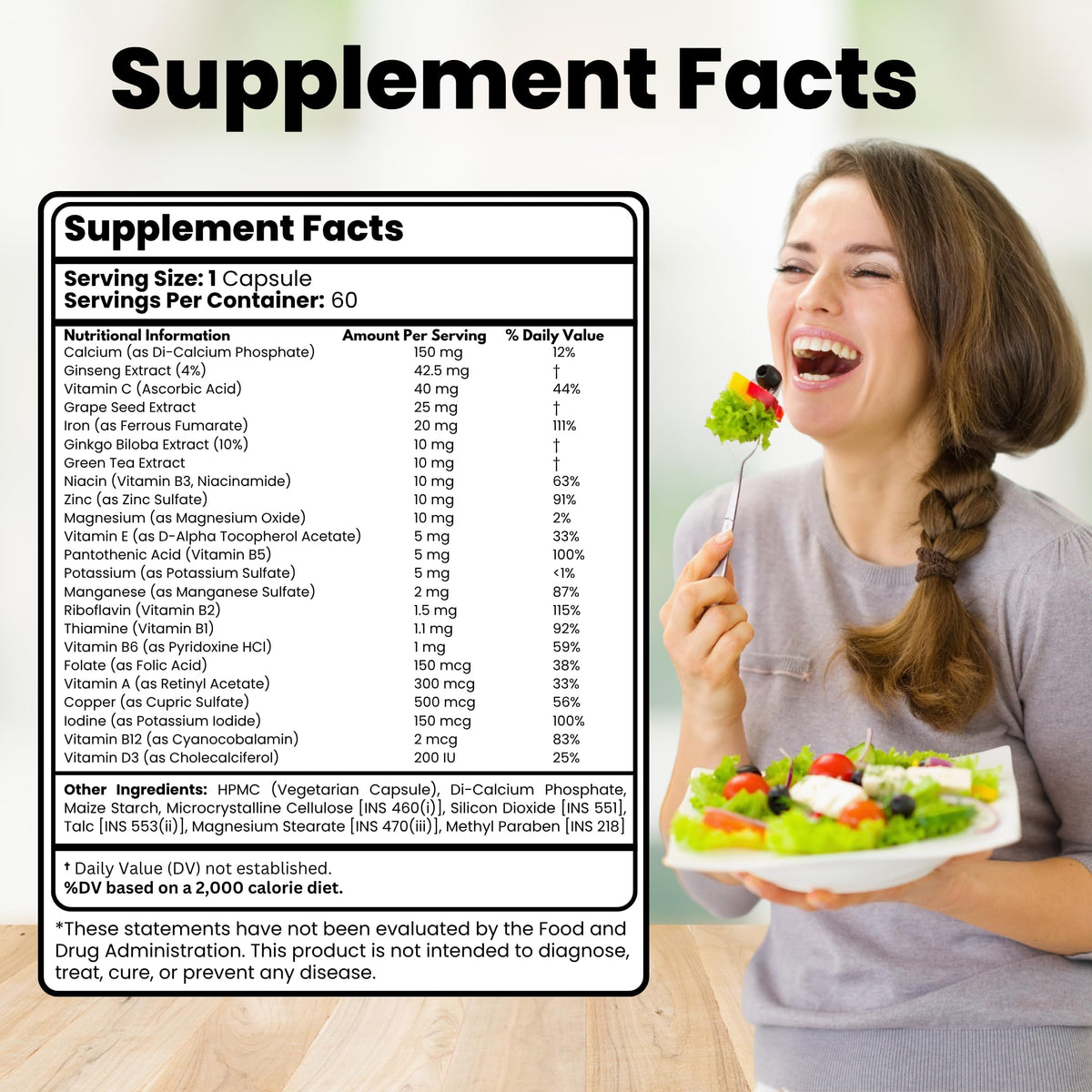 Original Core Strength Advanced Pills Capsule, Advance Premium Formula, Natural Ingredients for Overall Health & Balanced Healthy Lifestyle | 60 Capsules Each Bottle (Pack of 5)
