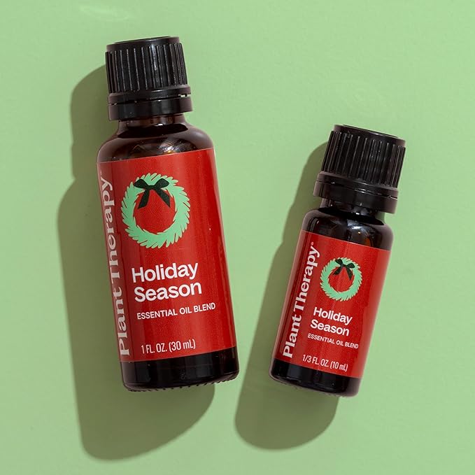 Plant Therapy Holiday Season Synergy Essential Oil 30 mL (1 oz) 100% Pure, Undiluted, Therapeutic Grade