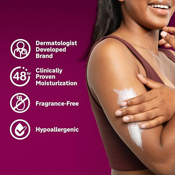 Lubriderm Advanced Therapy Fragrance Free Moisturizing Hand & Body Lotion + Pro-Ceramide, Intense Hydration for Itchy, Extra Dry, & Sensitive Skin, Non-Greasy, Hypoallergenic, 16 fl. oz