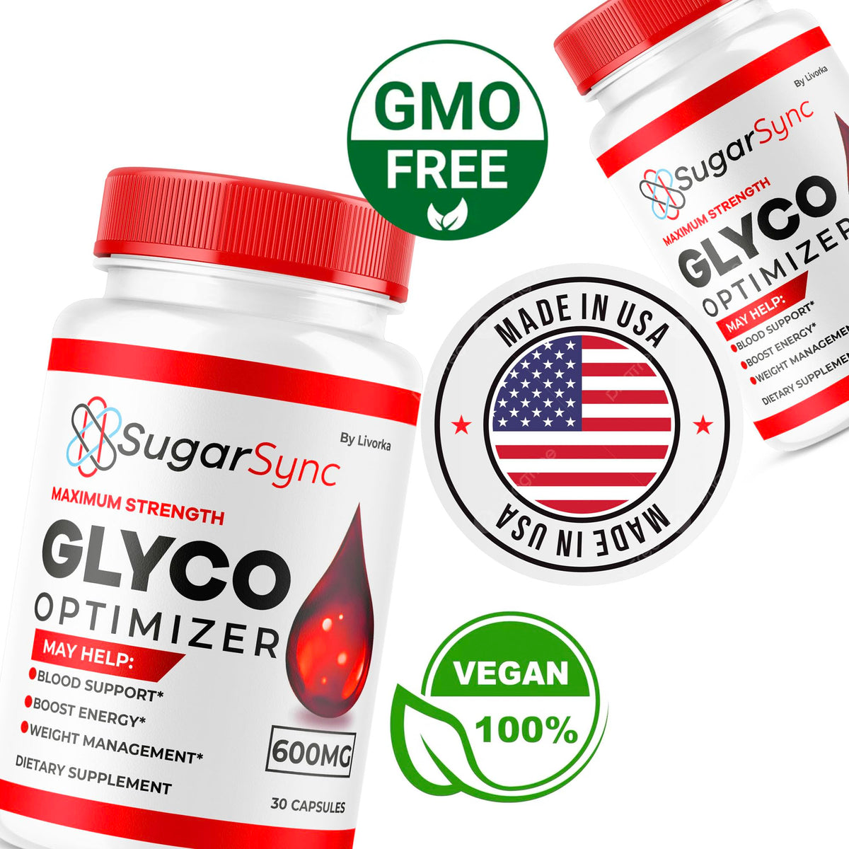 LIVORKA Sugar Sync SugarSync Glyco Optimizer, SugarSync Glyco, Sugar Sync Glyco Optimiser, Sugar Sync Glyco Optimizer Reviews, 30 Capsules