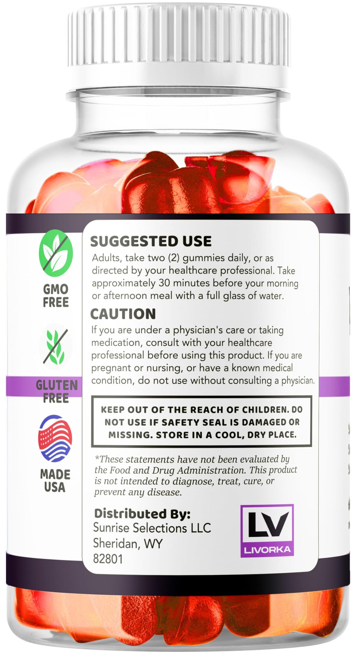 VitaRenew Gummies - Original VitaRenew Advanced 1050MG Formula - Maximum Strength, Supplement Gummy Official Formula Vita Renew All Natural Overall Wellness Support, 60 Gummies for 1 Month
