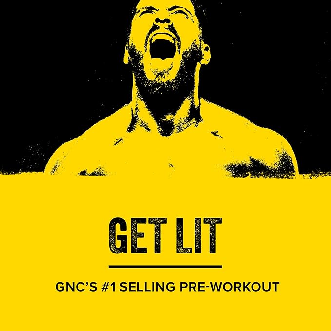 BEYOND RAW LIT PreWorkout Powder Supplement for Men and Women, Energy, Focus, Endurance, Pumps, Nitric Oxide Boost, 250mg Caffeine, Creatine, Beta Alanine, Watermelon, 30 Servings