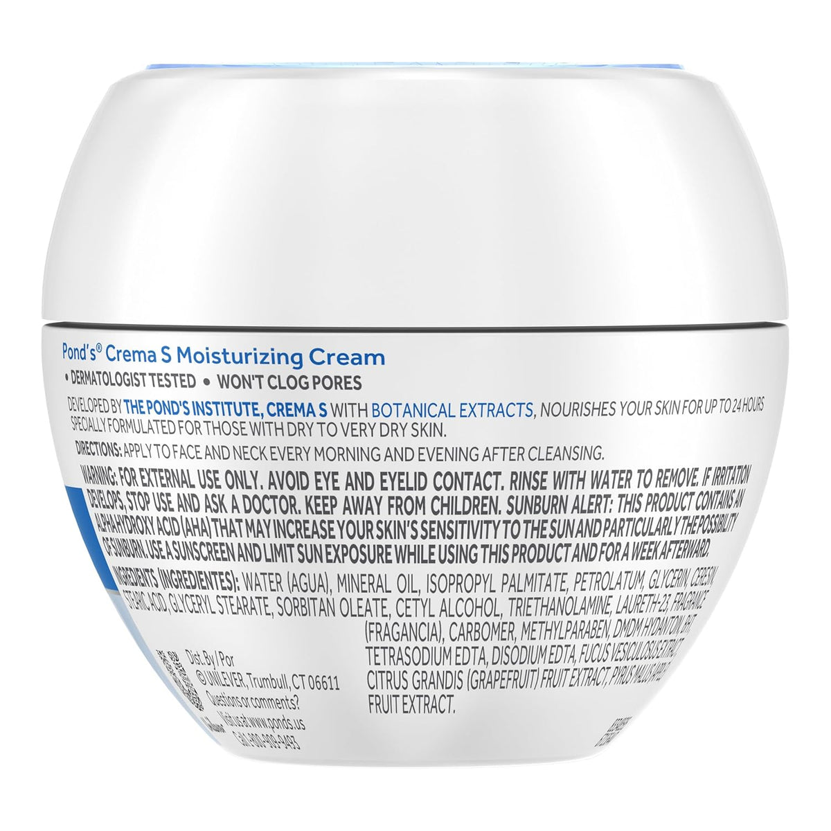 POND'S Nourishing Moisturizing Cream, Crema S 1.75 oz (Pack of 3)