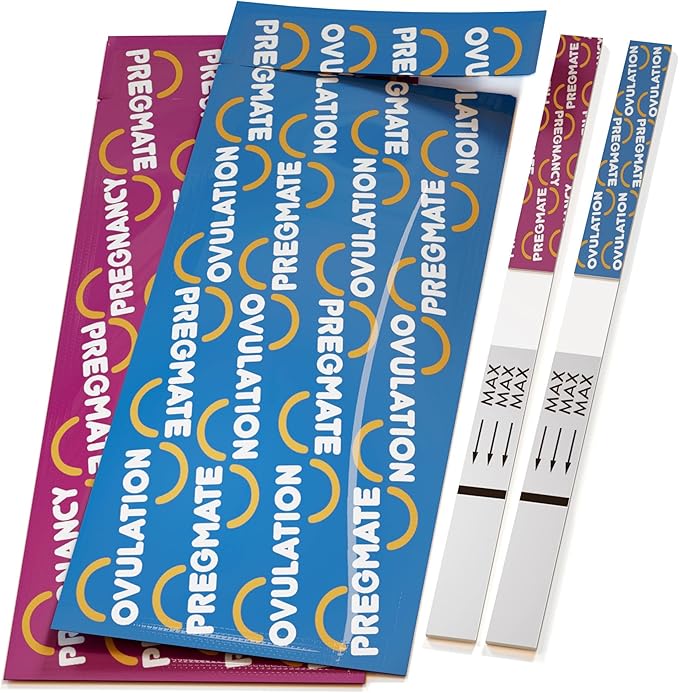 Pregmate 20 Ovulation and 5 Pregnancy Test Strips
