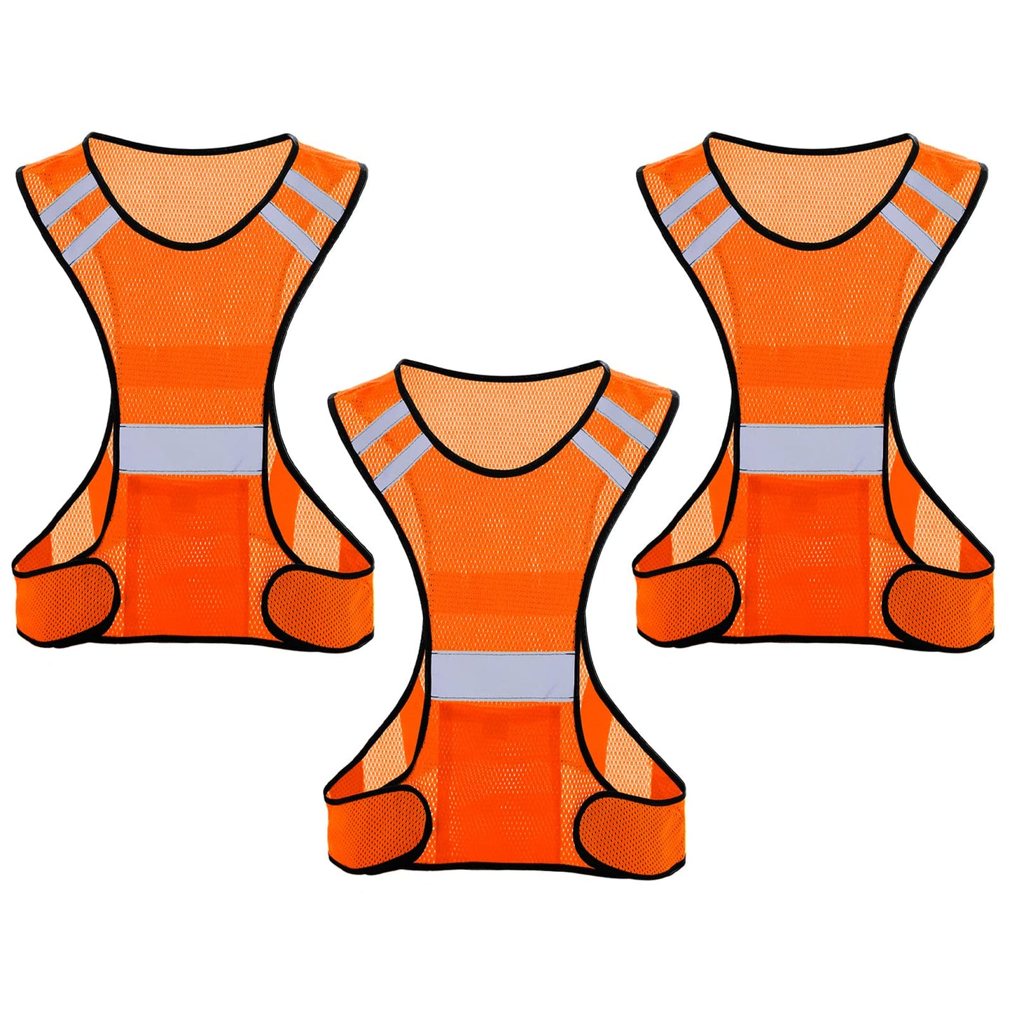TCCFCCT Reflective Safety Running Vest for Men Women Running Gear for Walking at Night
