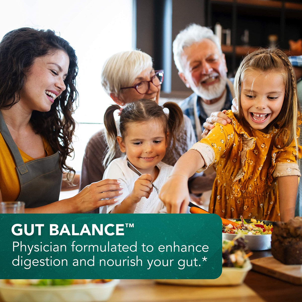 Vital Plan Gut Balance Supplement by Dr. Bill Rawls - Advanced Digestive Health Support Formula w/Clinical-Grade Slippery Elm Bark, Berberine & Dandelion Extract for Women & Men (180 Capsules)
