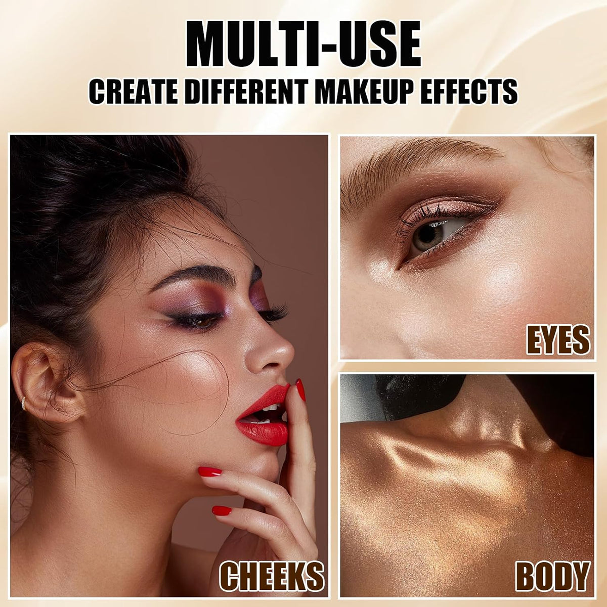 Matte Highlighting Palette,Stereo for Face Retouching, Shadow Highlighting Finish Palette, Natural，Slightly Highlighted Texture Saturation Makeup Contour Face Palette