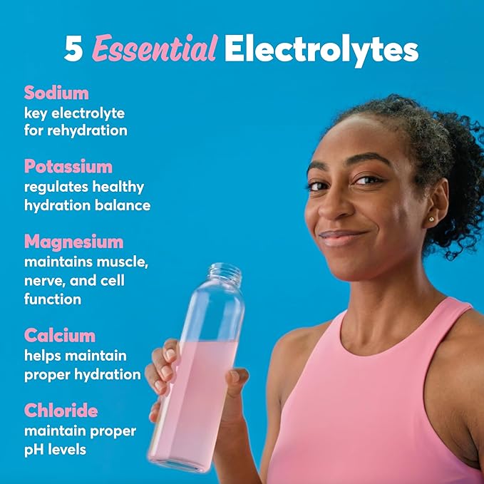 Nuun Sport Electrolyte Tablets with Magnesium, Calcium, Potassium, Chloride & Sodium, Gluten Free & Vegan, Orange, 8 Pack (80 Servings Total)
