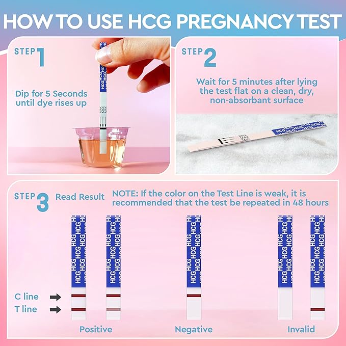 Pelvana 35 Ovulation and Pregnancy Test Strips Combo Kit - 25 LH Ovulation Test Strips + 10 HCG Pregnancy Tests - Identify Your Peak Fertility Days - Ideal for Women Trying to Get Pregnant Naturally