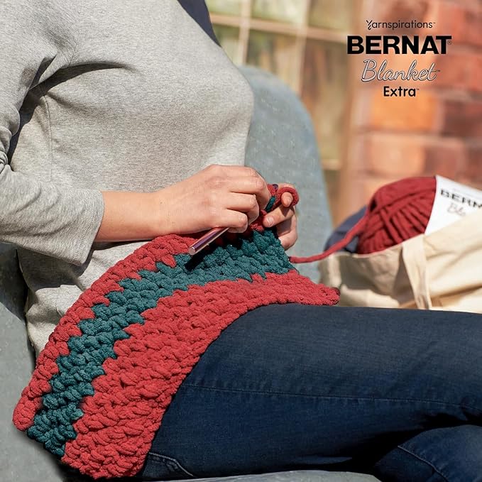 Bernat Blanket Extra ORCHI, 1 Pack, Gray Orchid