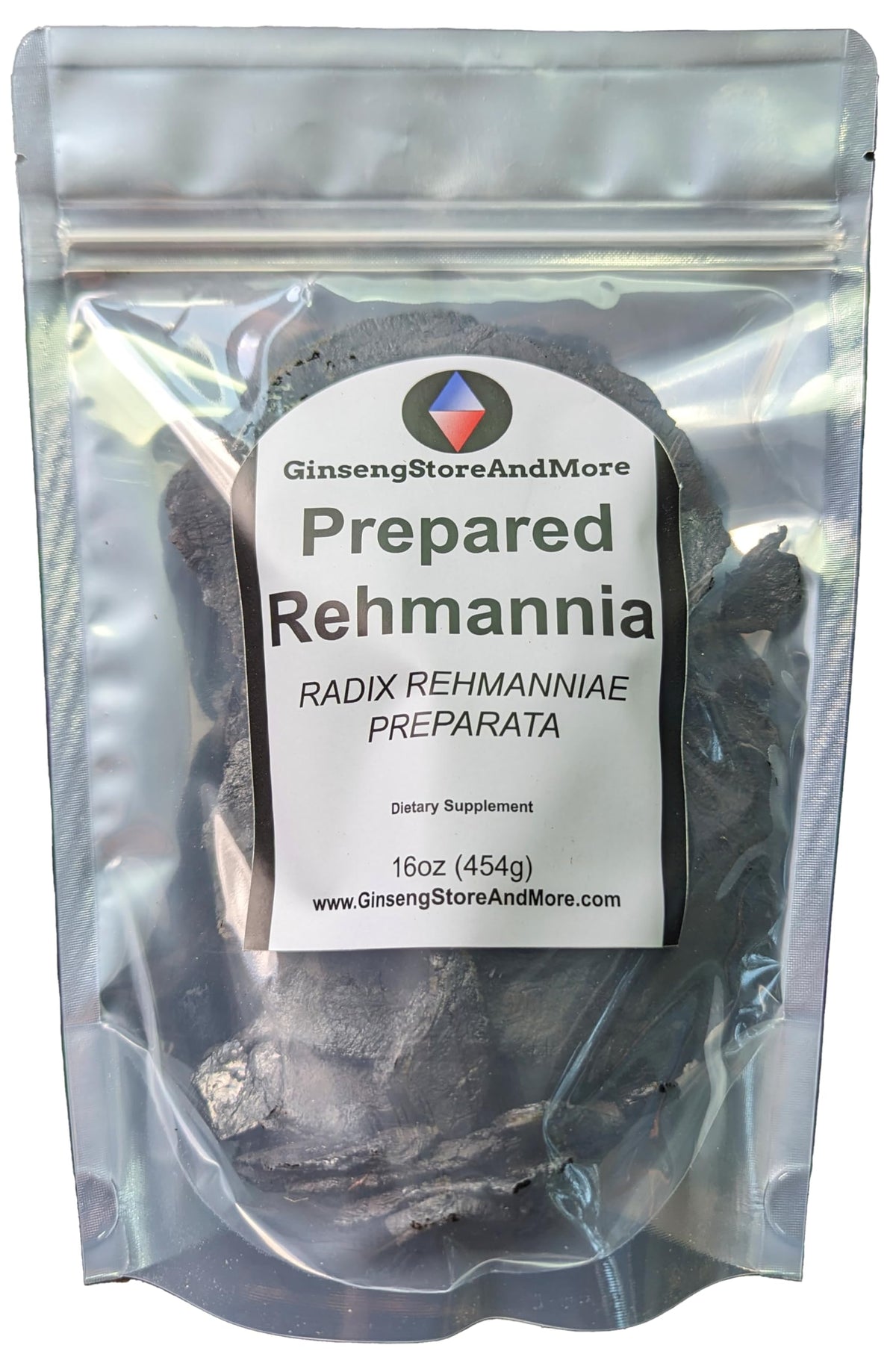 1lb Rehmannia (Prepared) | Shu Di Huang 蜀地黄 Radix Rehmannia glutinosa preperata | Traditionally Prepared, Premium Grade Large, Preservative Free | Use for Yin Jing, Energy, Health for Men & Women
