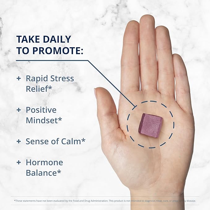 Metagenics HerWellness Rapid Stress Relief + HerWellness Recharge Overnight - Women's Stress Support Supplement with Saffron, L-Theanine & Vitamin B6 - Mixed Berry Flavor, 30 Soft Chews + Women's Slee