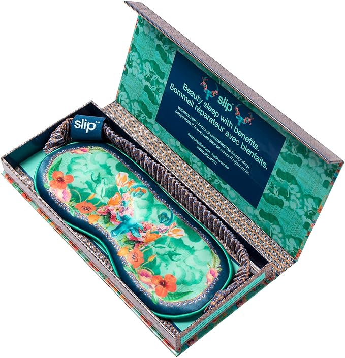 slip Pure Silk Sleep Mask - 100% Pure 22 Momme Mulberry Silk Eye Mask - Comfortable Sleeping Mask with Elastic Band + Pure Silk Filler and Internal Liner, Zodiac Collection: Taurus