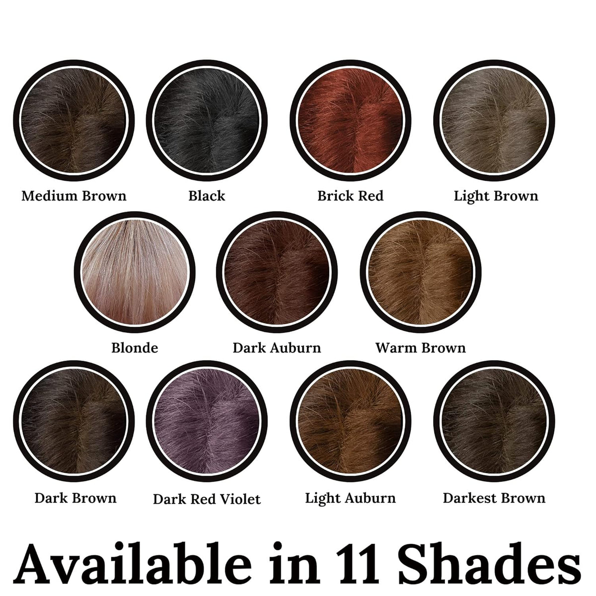 Root Touch Up Powder - 11 Shade Hairline Concealer, Zero Fragrance, Talc or Parabens (Sample Size, Blonde)