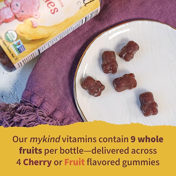 Garden of Life Organics Kids 120 Fruit Gummy Vitamins and Organics Vitamin C Spray for Kids & Adults, 2 fl oz