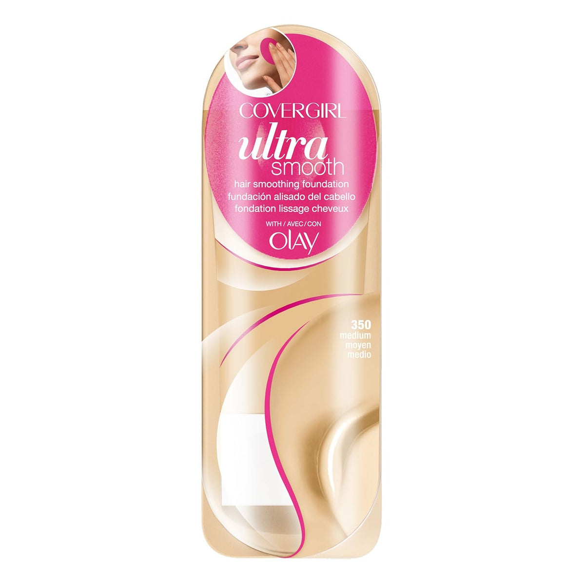CoverGirl Ultrasmooth Foundation Plus Applicator, Classic Ivory 810, 0.85 Fluid Ounce