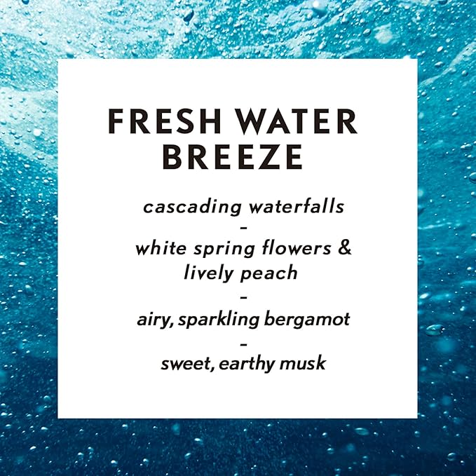 Air Wick Essential Mist, Essential Oil Diffuser Refill, Fresh Water Breeze, 3 Count, Air Freshener , 2.01 oz