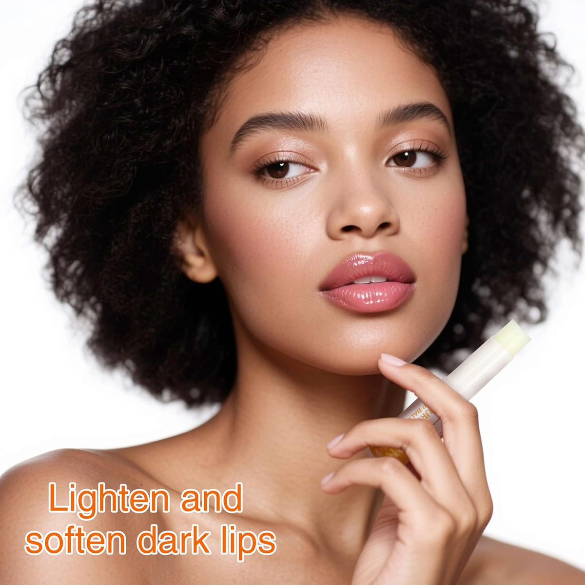 Turmeric Lip Balm for Smokers With Root Oil - Brightening for Dark Lips, Long-Lasting Moisturizer for Dry, Cracked, and Dull Lips - All Natural Hydrating Skin Care, 2 PCS