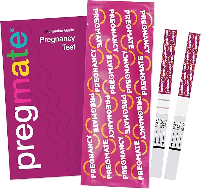 Pregmate 50 Ovulation and 20 Pregnancy Test Strips Predictor Kit