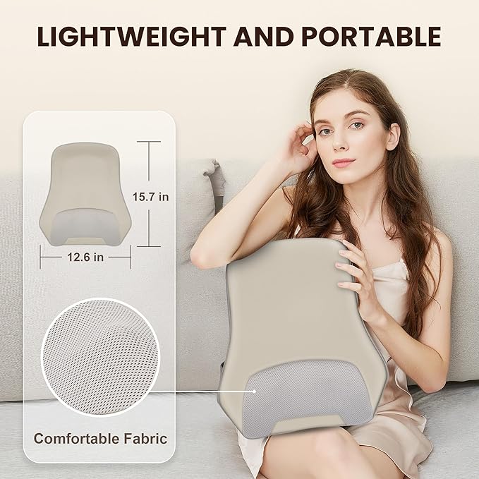 Shiatsu Back Neck Massager with Heat, Back Pain Relief Deep Tissue,Neck Massage Pillow with Kneading Vibration,Gifts for Men Women
