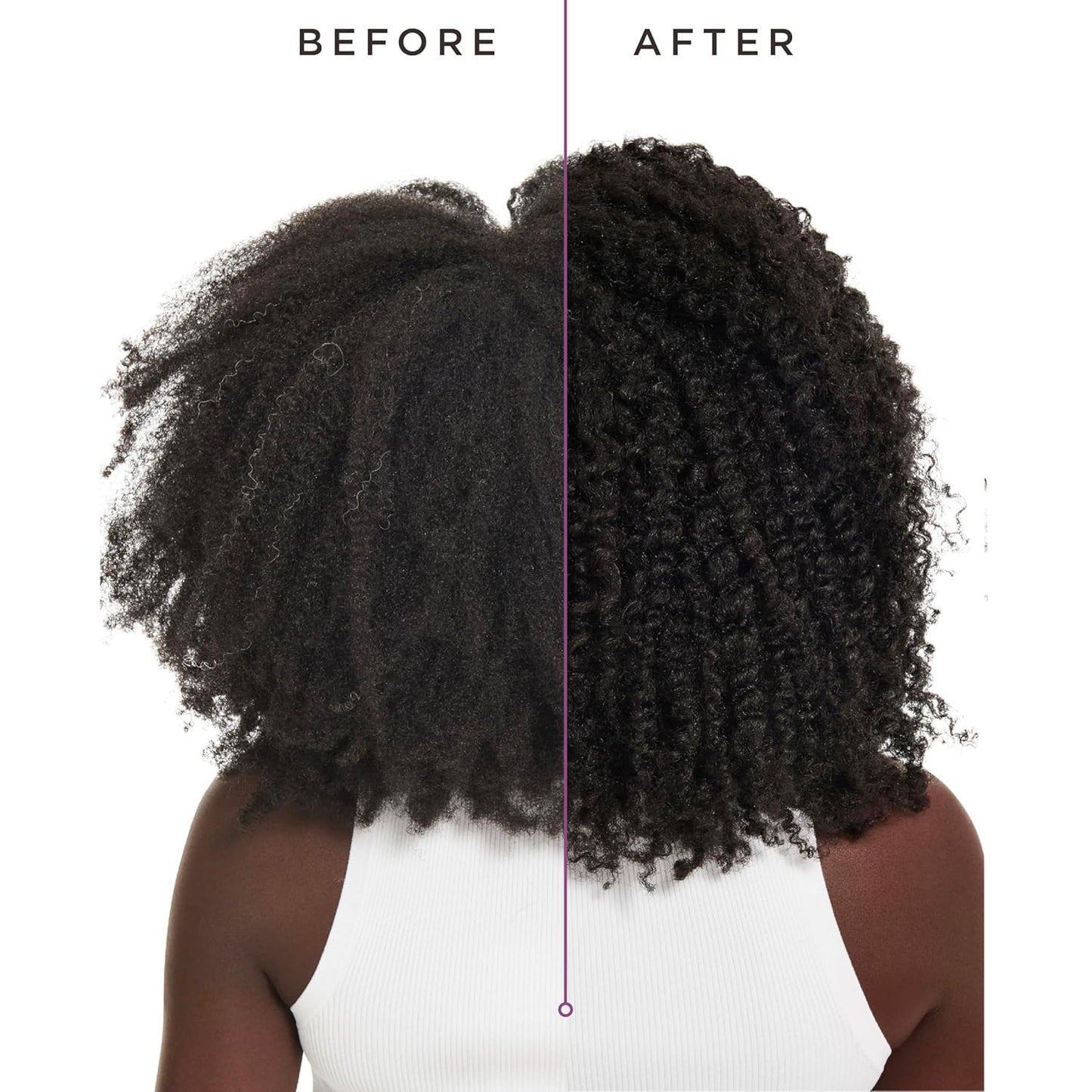 Carol's Daughter Black Vanilla Leave In Conditioner for Curly, Wavy or Natural Hair, Moisturizing Hair Care for Dry, Dull or Brittle Split Ends, 8 Fl Oz