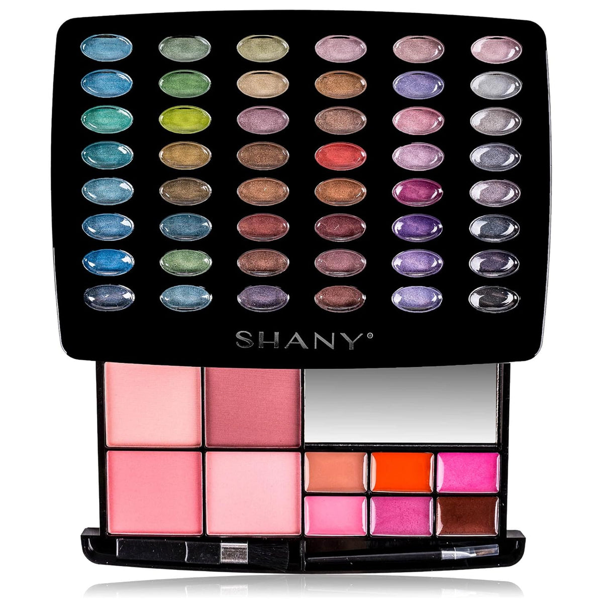 SHANY Glamour Girl Makeup Kit Eyeshadow Palette with Eyeshadows, Blushes, Lipstick Lip-gloss, Makeup Mirror, Makeup applicators, Premium Gift Packaging - Vintage