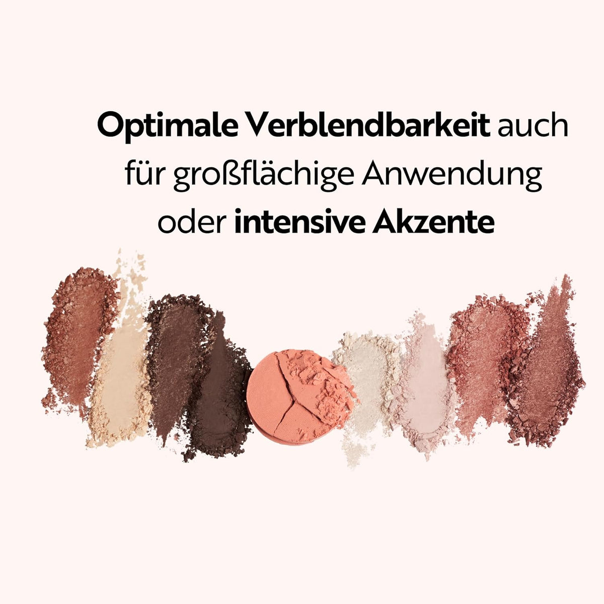 M. Asam Magic Finish Elegant Vibes Palette (8 x 0.03 oz + 1x 0.14g) - Eye Shadow Palette, 8 Harmonizing Eyeshadow Shades & Blush, High Color Payoff, Satin-touch Texture, Enriched With Vitamin E