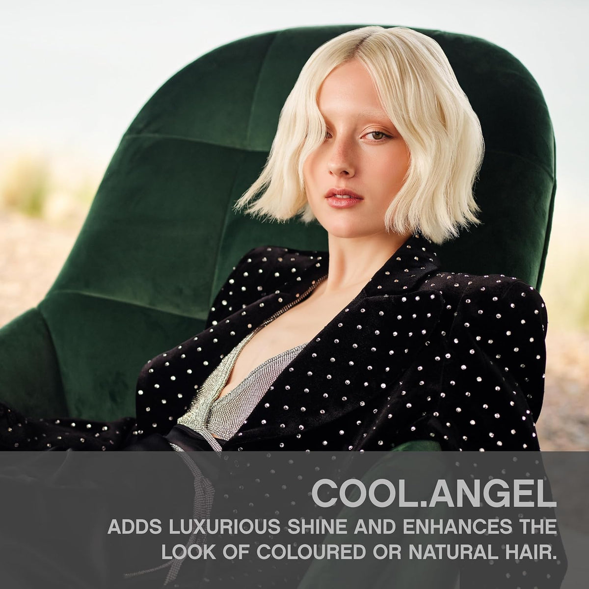 KEVIN.MURPHY COOL.ANGEL - Cool Ash Colour Enhancing Shine Treatment - Thickening Spray - For Blonde, Brown & Grey Colour Hair - Paraben Free Hair Care - 1000 mL / 33.8 fl oz