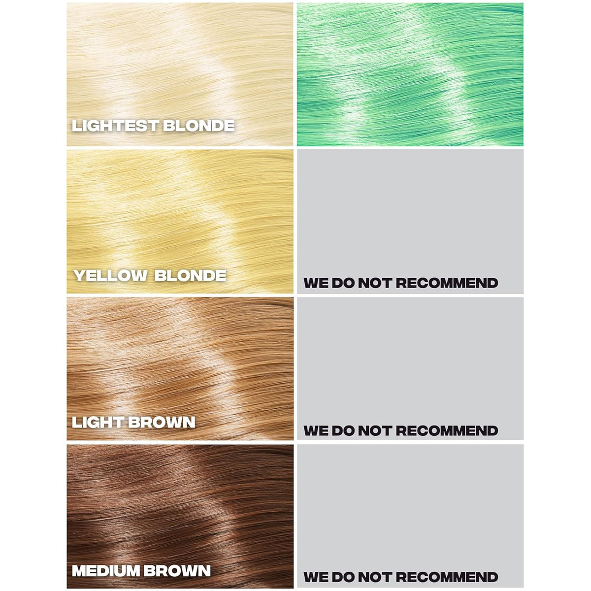 Good Dye Young Semi-Permanent Hair Color, Vegan and Cruelty-Free Purple Hair Dye, Last up to 24 Washes, Non-Damaging Conditioning Hair Color (5FL OZ, Wondermint)