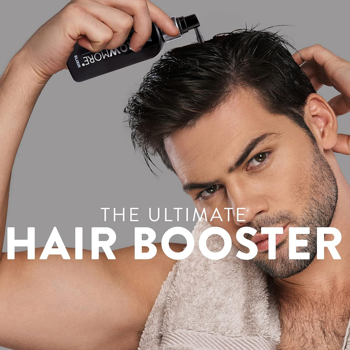Watermans Grow More Hair Growth Serum | Supports Thicker, Stronger Hair with Biotin, Rosemary & DHT Blockers | Lightweight, Fast-Absorbing & Vegan | Helps Improve Scalp Density – 3.4 fl oz